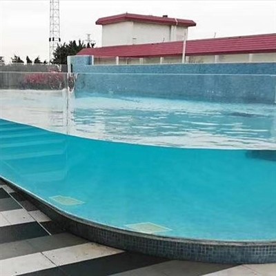 Piscina de vidrio acrílico