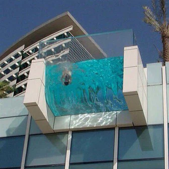 Piscina de plexiglás