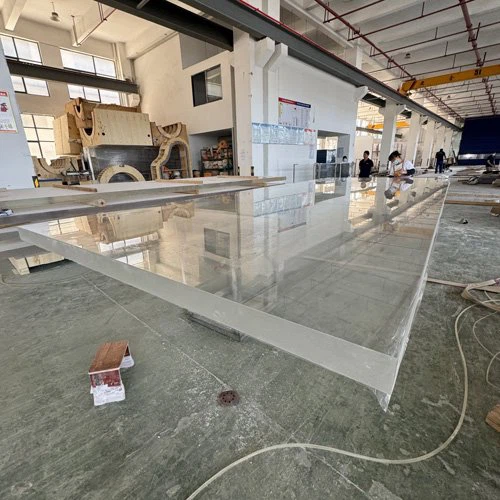 Vidrio acrílico para acuario